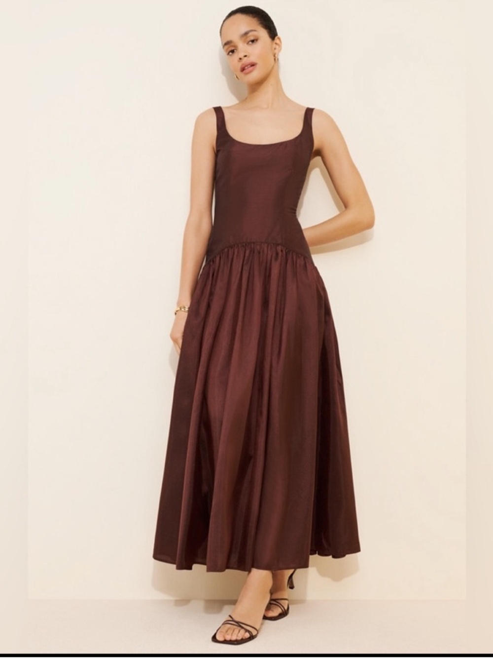Hutch Ridge Dress in chocolate - Picture 4 of 12